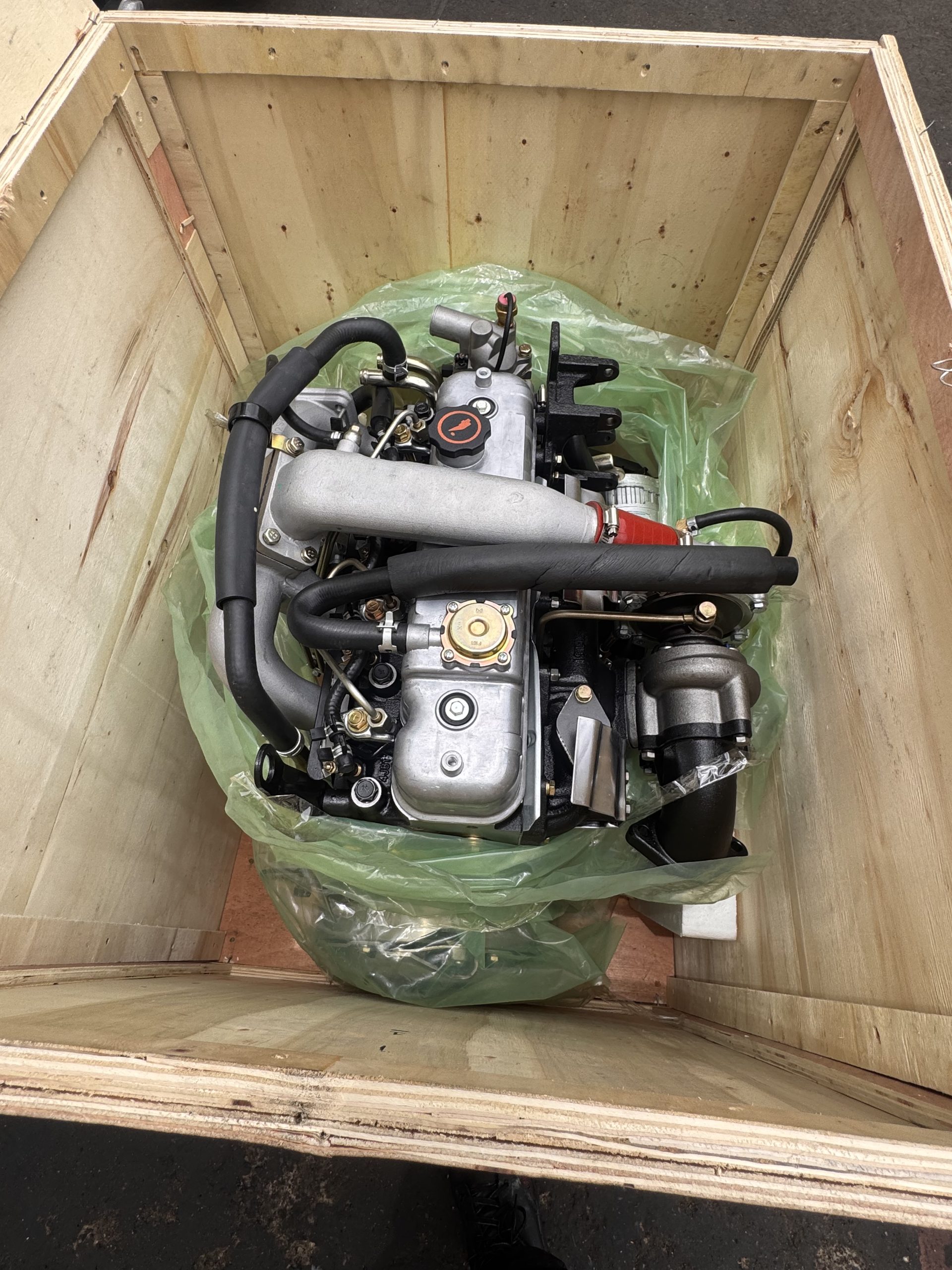 motor nuevo Nkr 2.8 4jb1t - Imagen 2