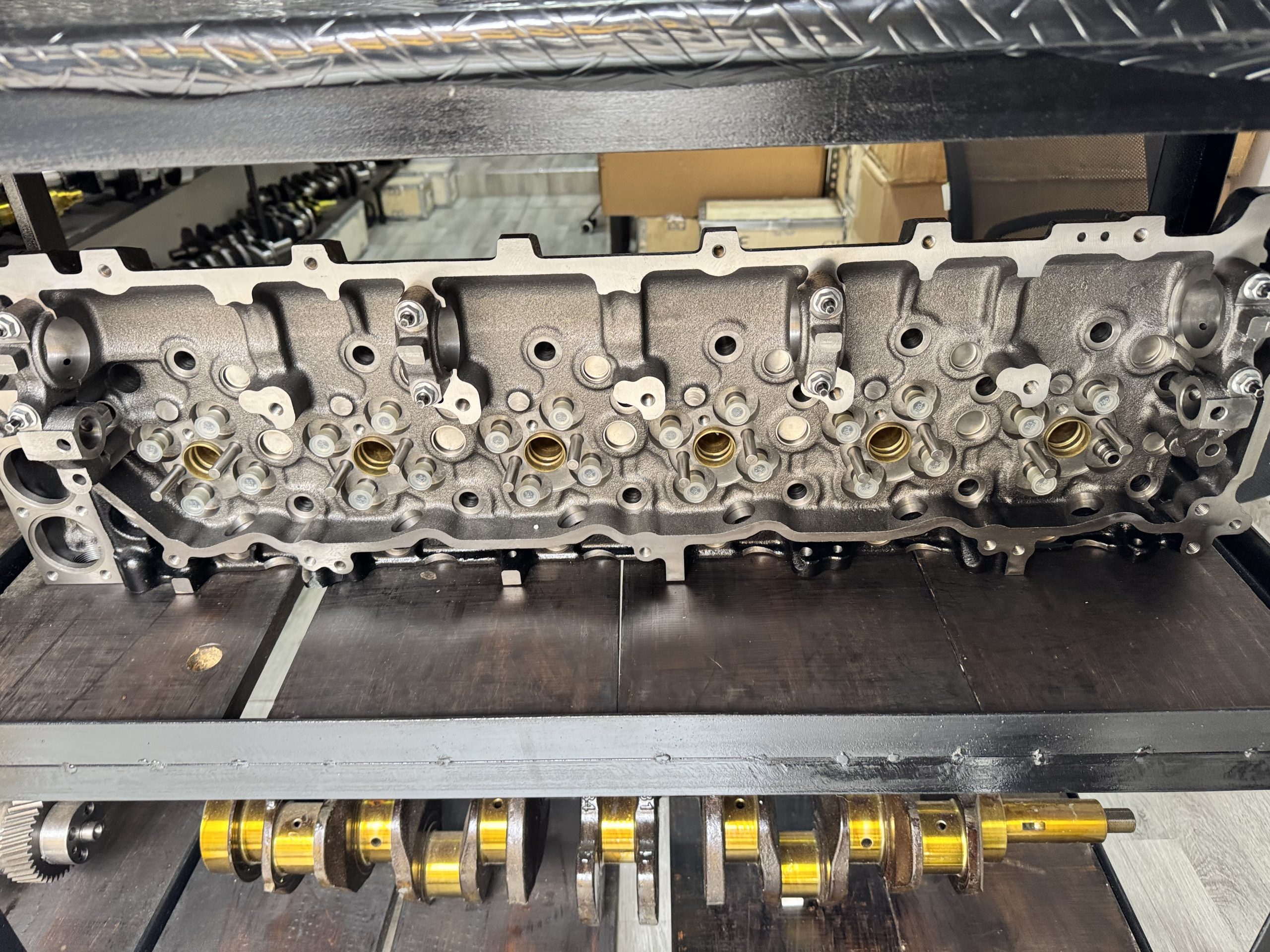 Culata de motor 6hk1 izusu fvr ftr fordware