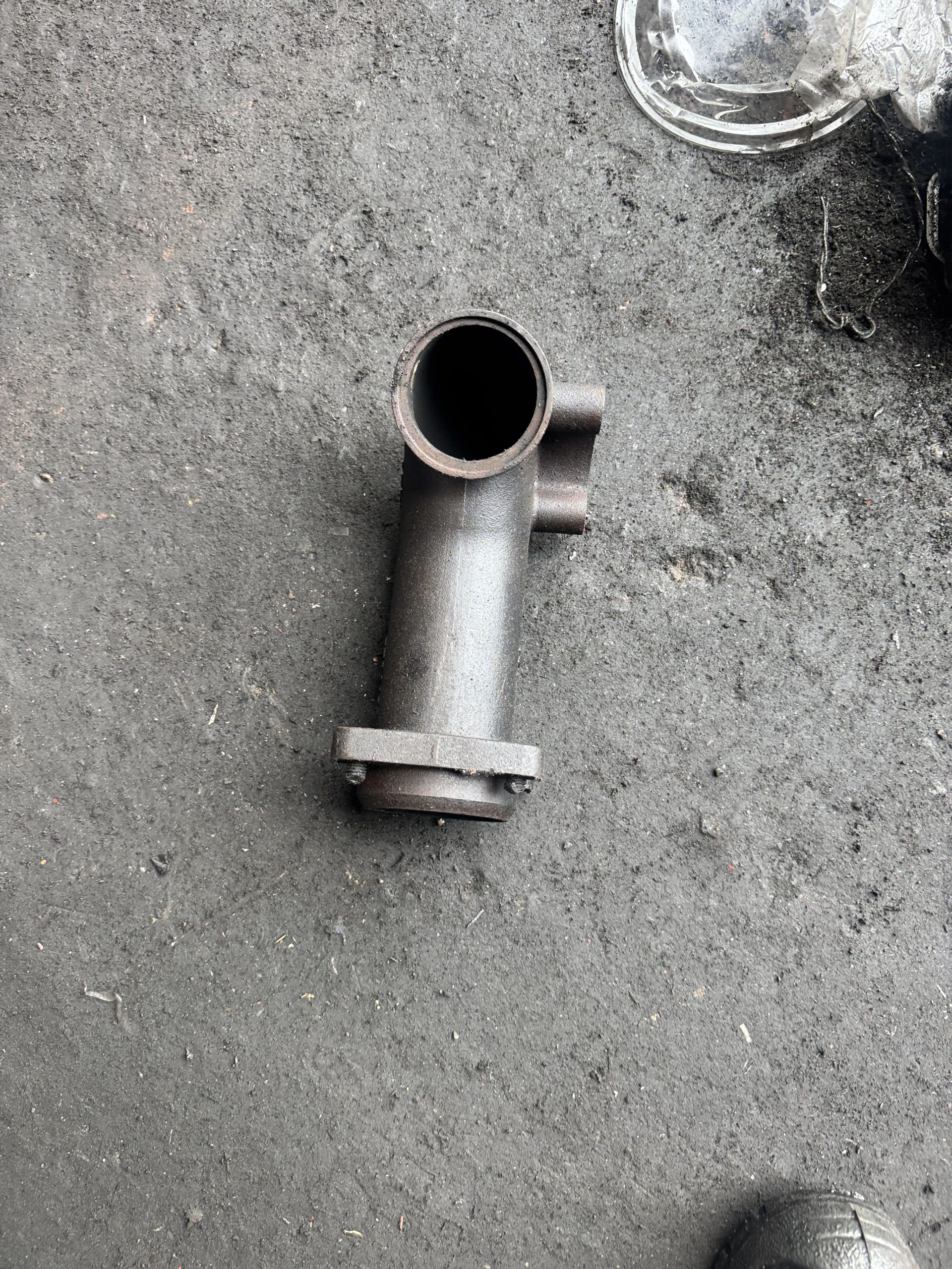 salida de escape de cummins 4bt 6bt