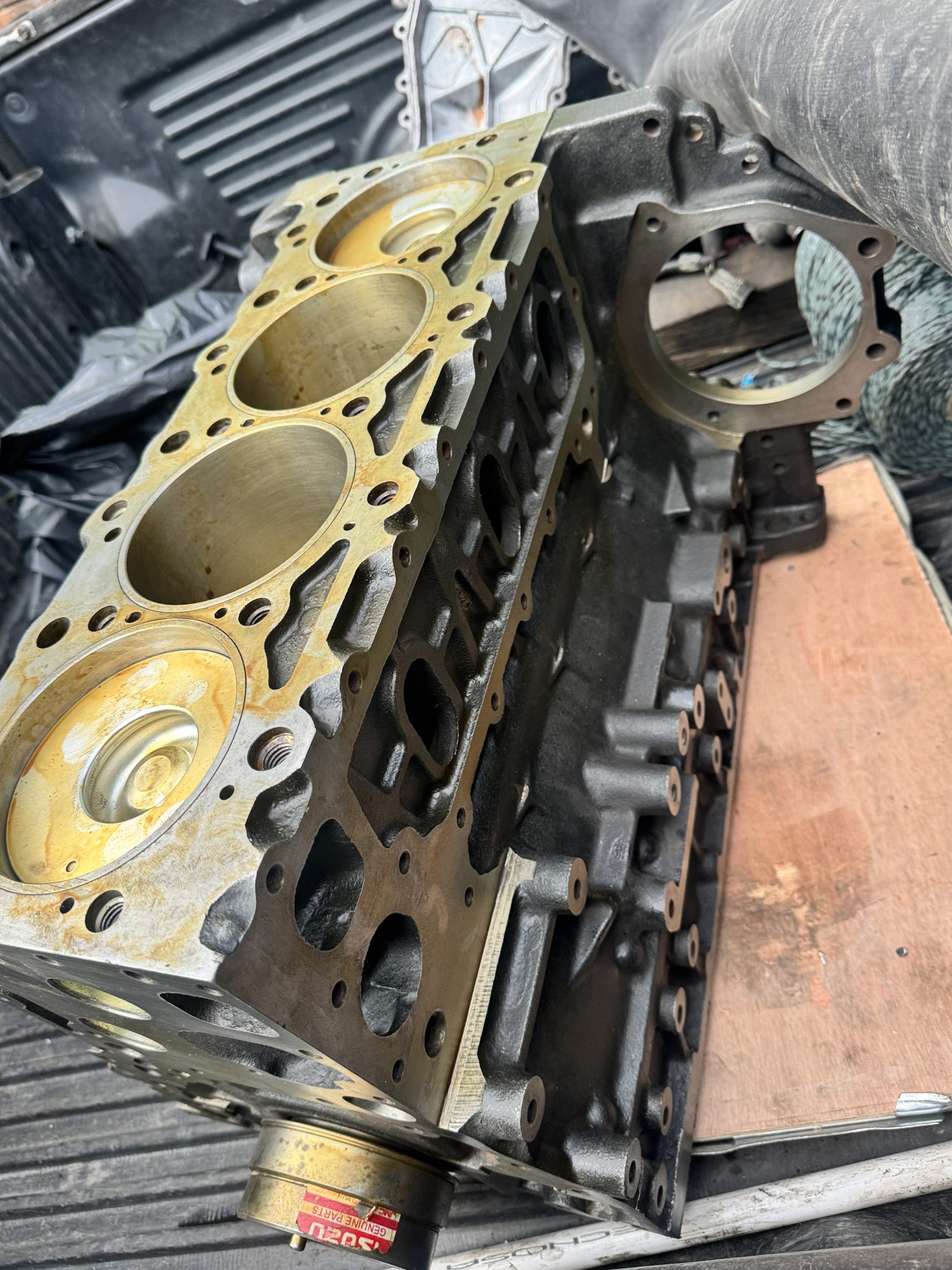 3/4 de motor Isuzu 4hg1