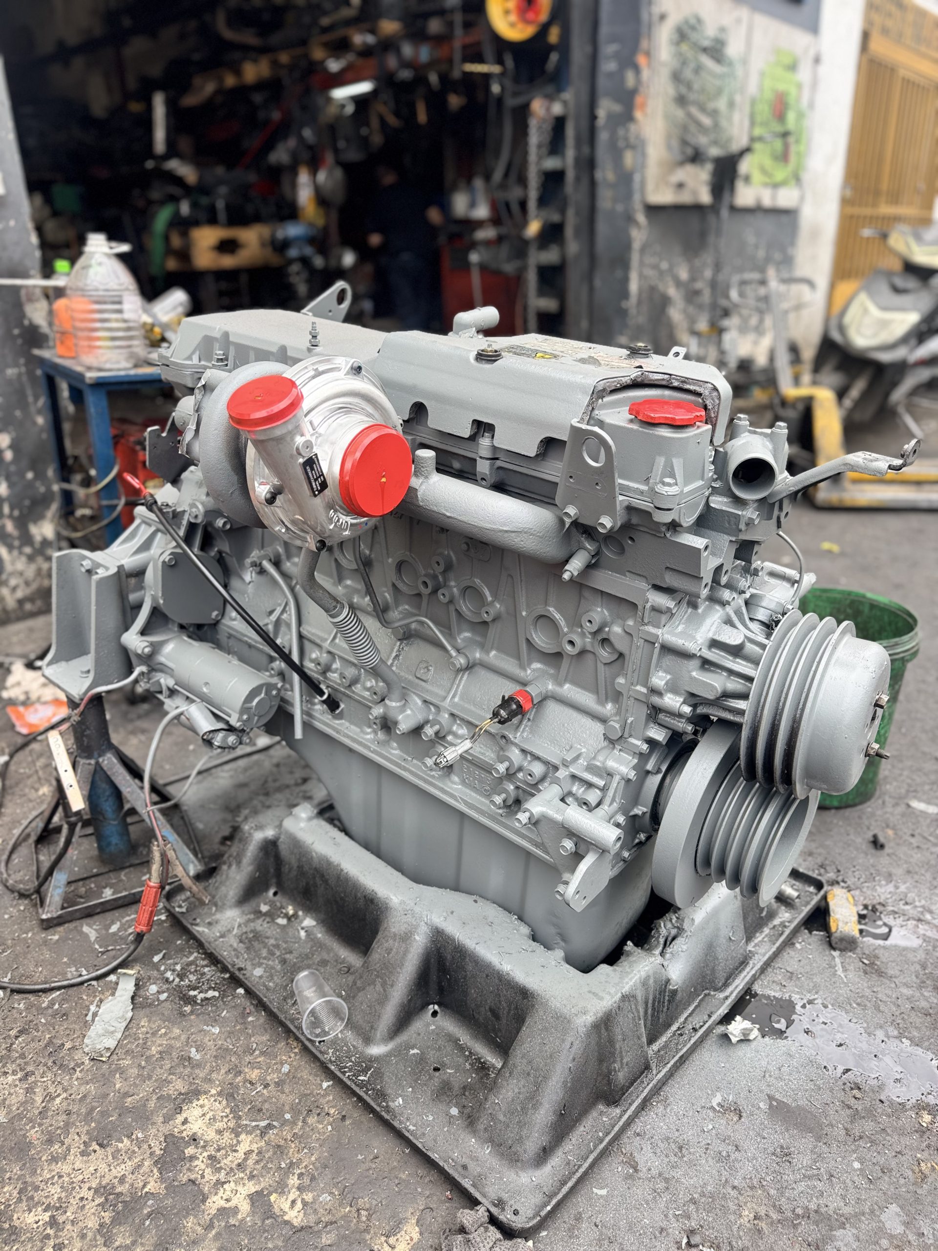Motor de hitachi zaxis 330 isuzu 6hk1 - Imagen 6