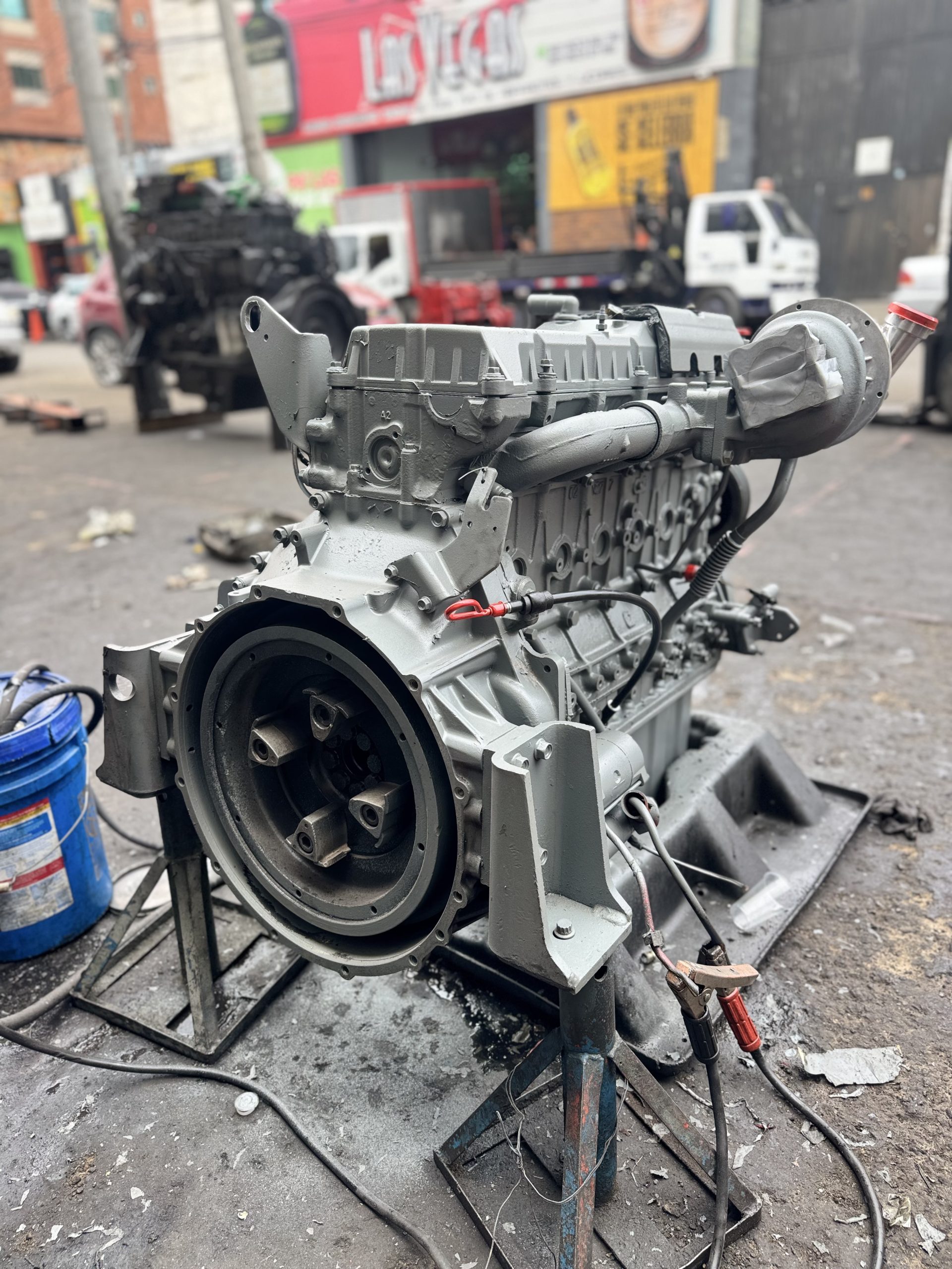Motor de hitachi zaxis 330 isuzu 6hk1
