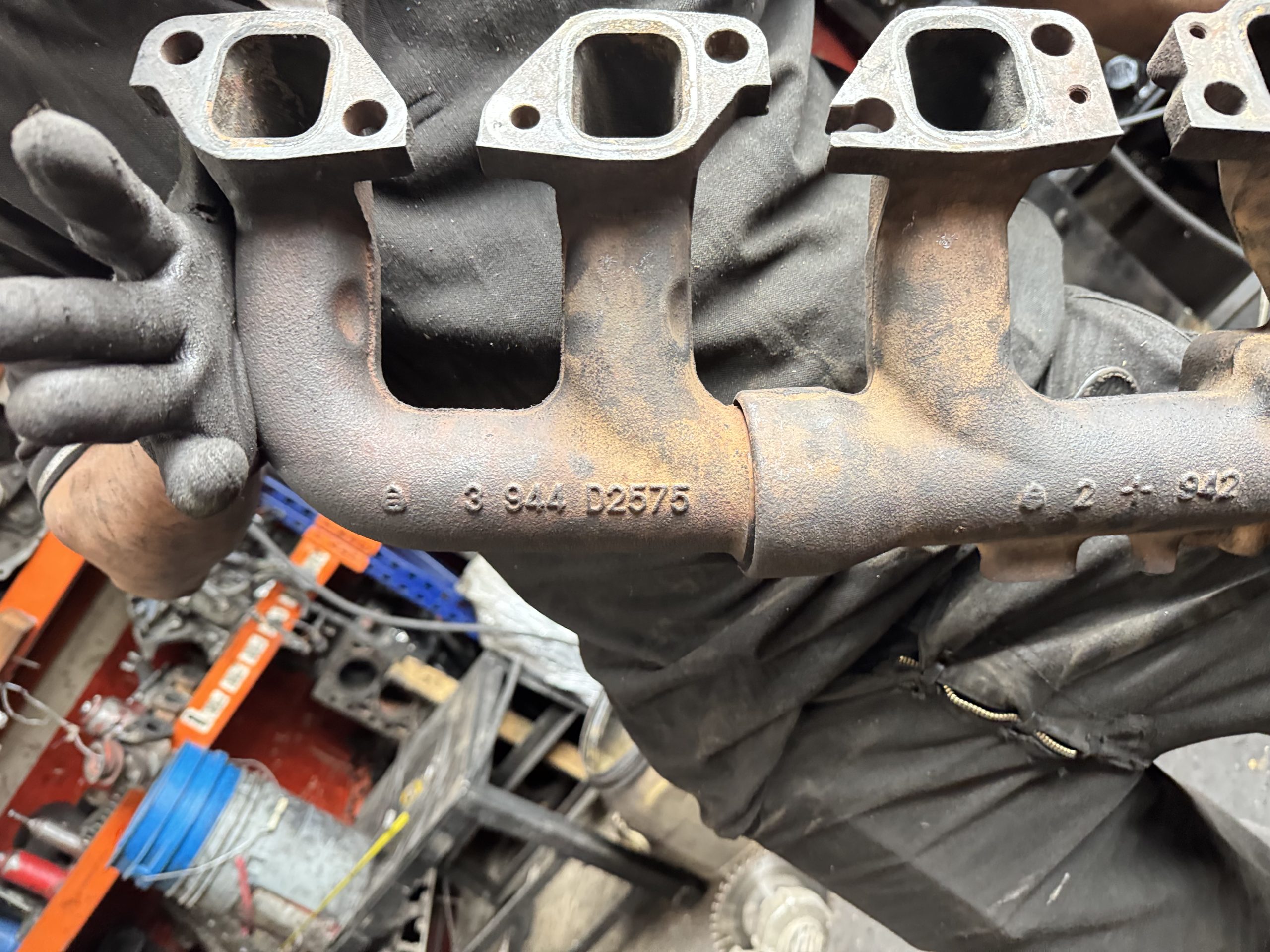 Multiple de escape de motor FTR - Imagen 3
