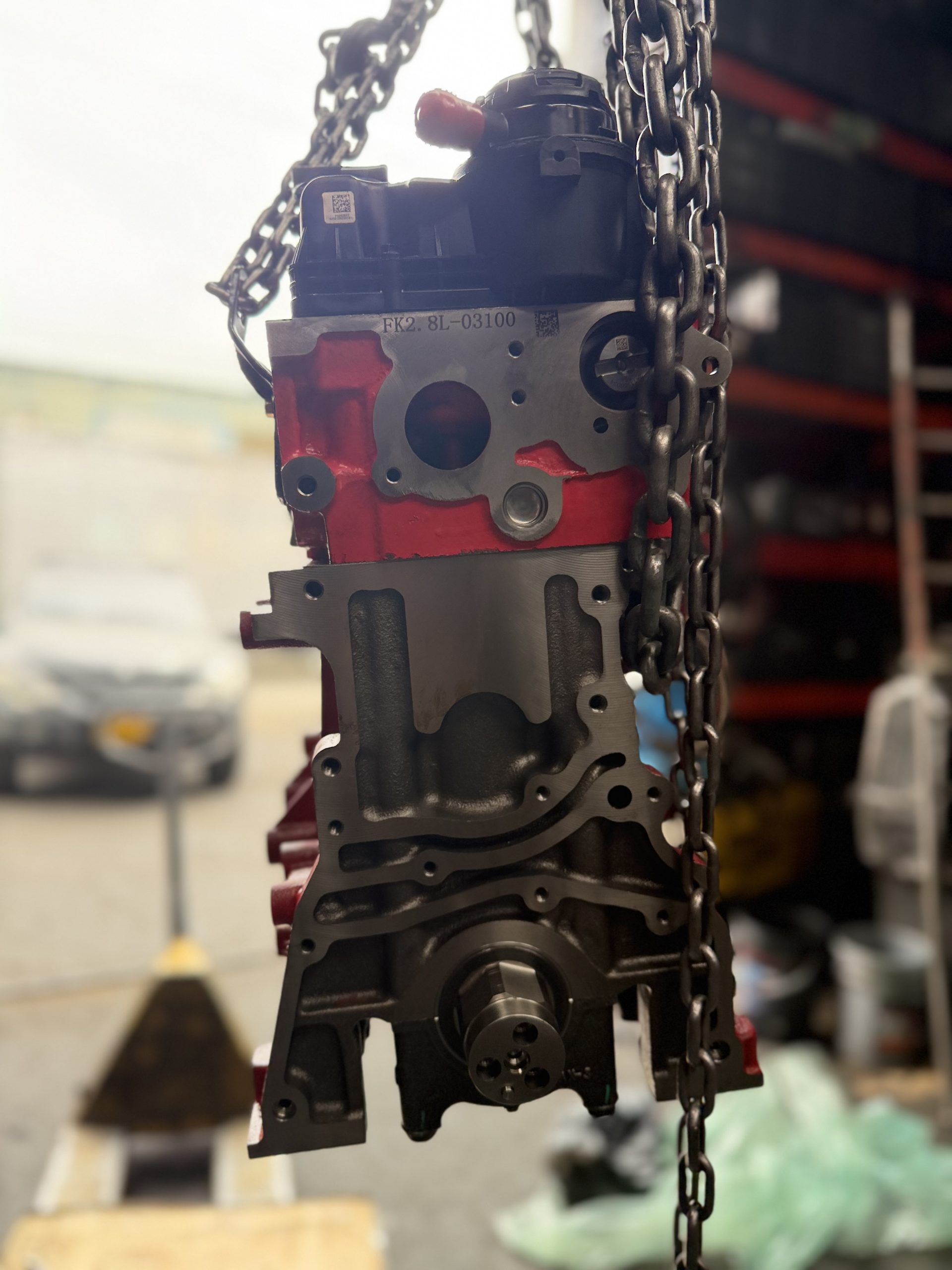 Motor Cummins 2.8 diésel nuevo / motor base sin accesorios - Imagen 3